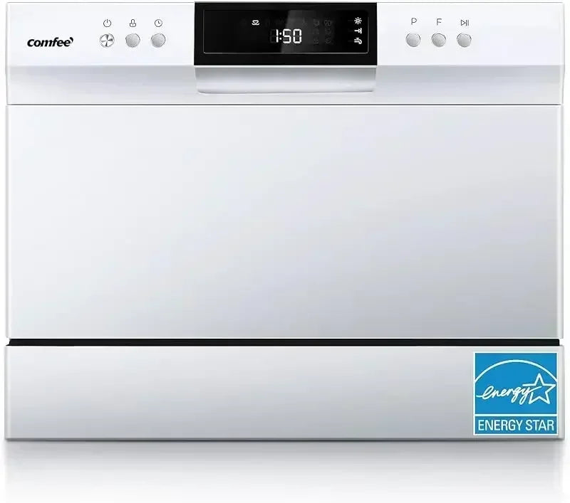 Portable Mini Dishwasher 6 Place Settings 8 Programs