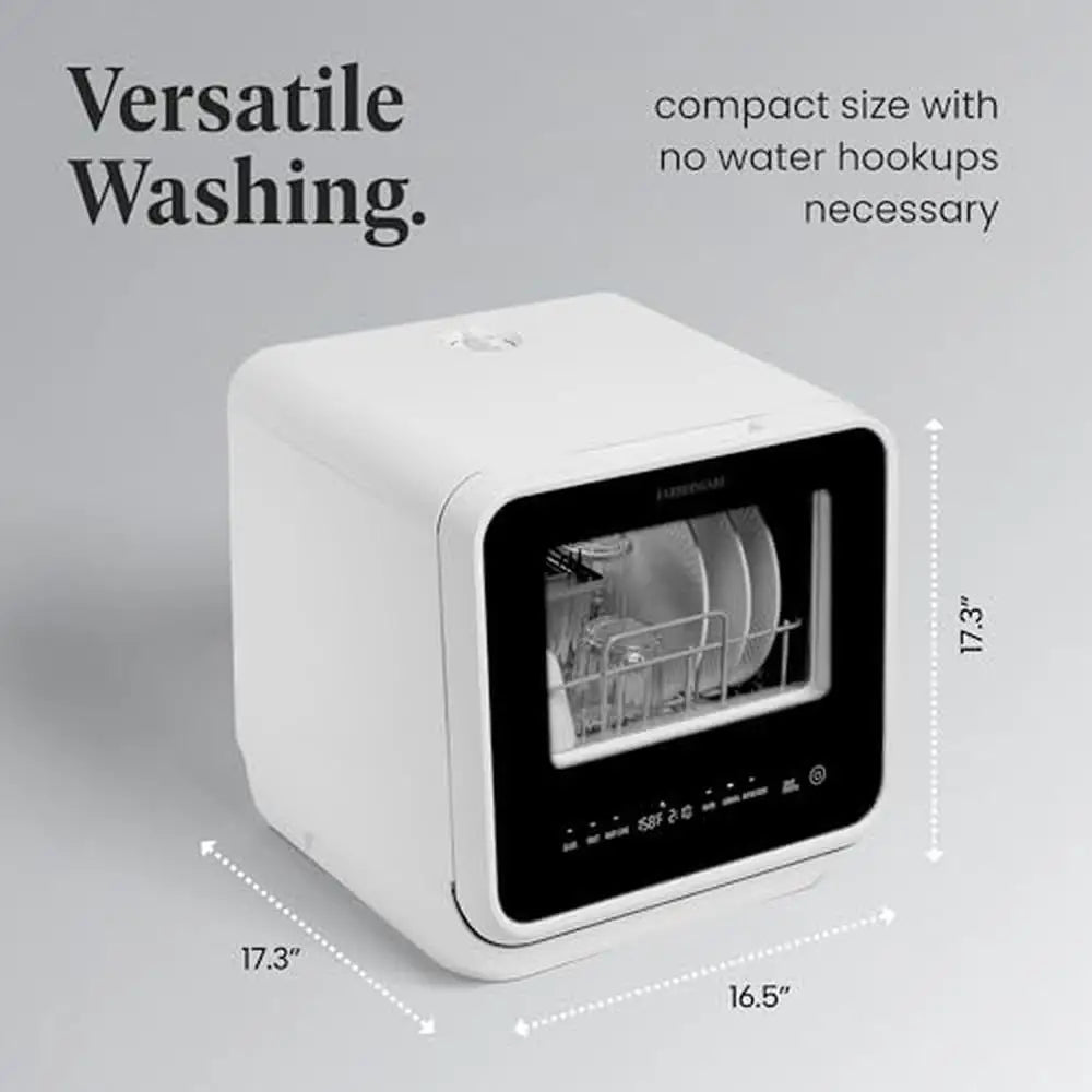 Portable Countertop Dishwasher 5L Water Tank Five Programs
