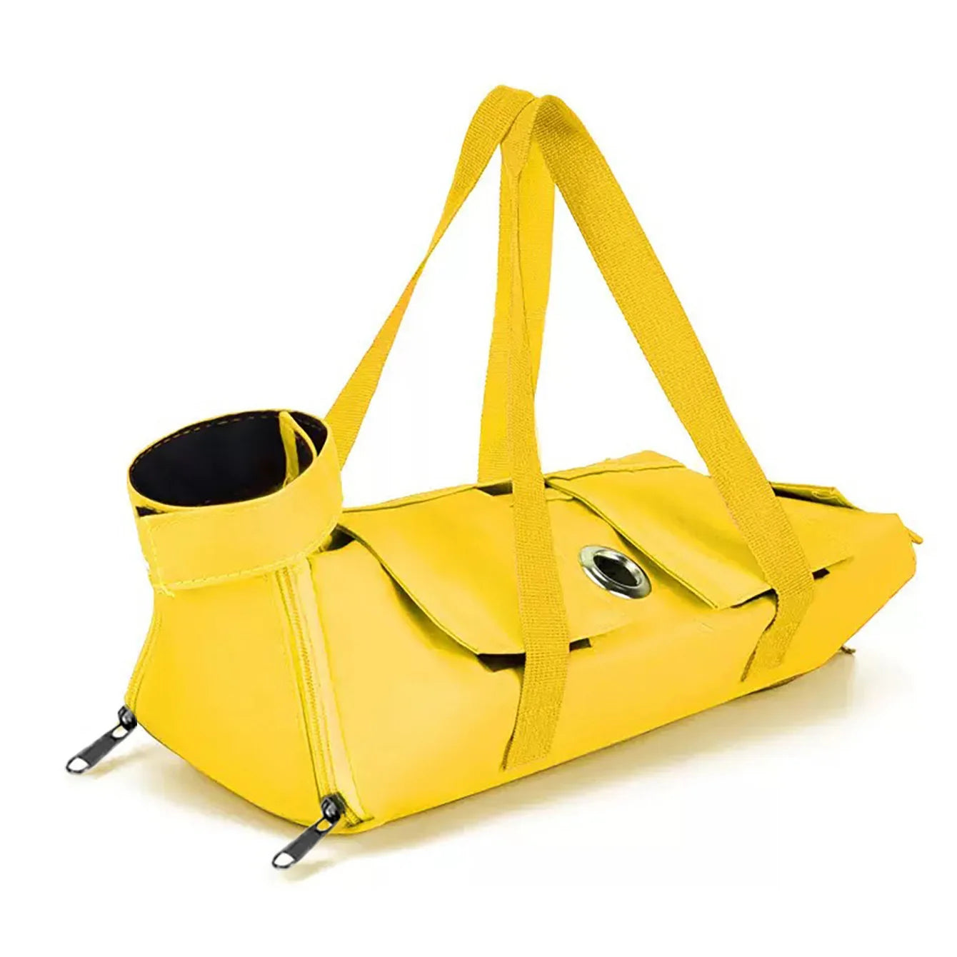 Foldable Cat Carrier Bag Travel Pet Tote With Straps