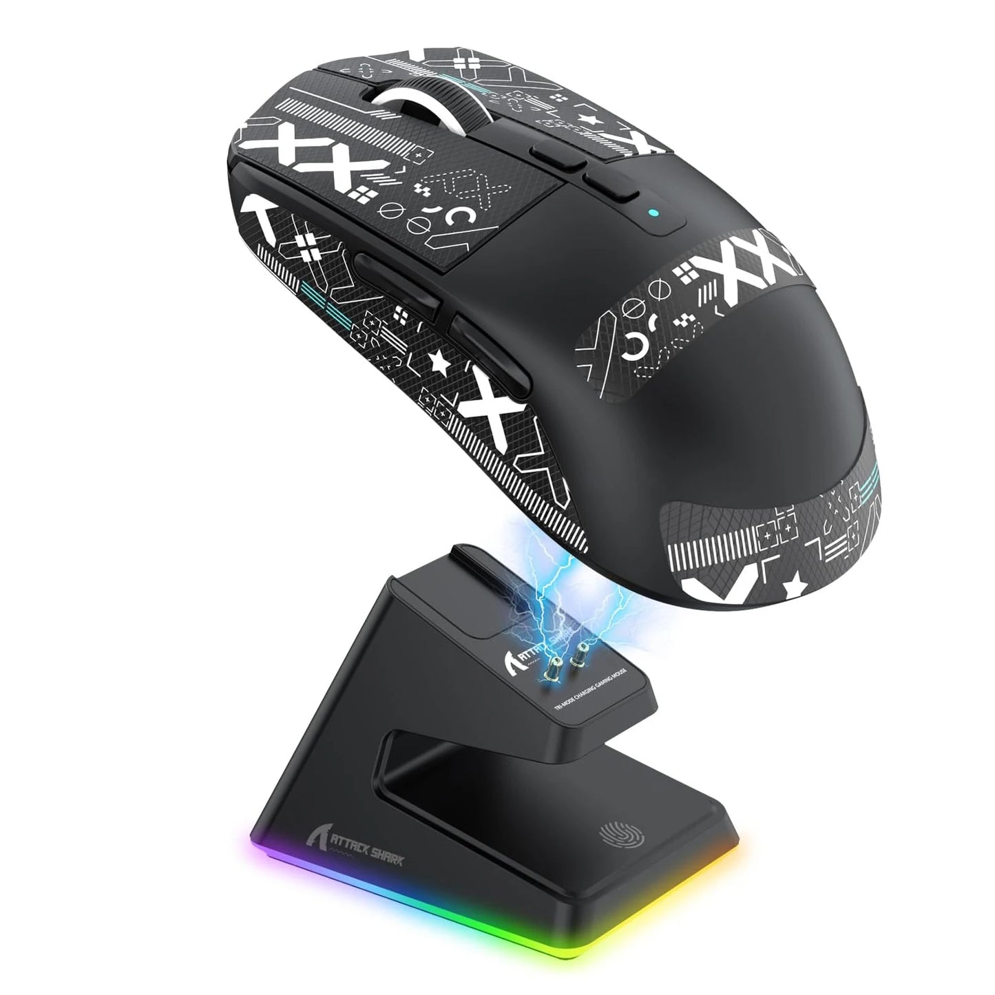 Attack Shark X6 Wireless Gaming Mouse With RGB Backlight