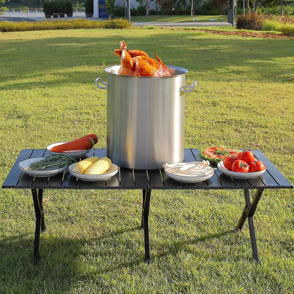 Large Capacity Stainless Steel Stockpot 42QT Induction